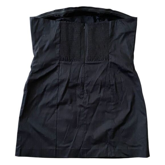 Anthropologie Maeve Black Strapless Blazer Mini Dress NWT Size Extra Large - Picture 4 of 7